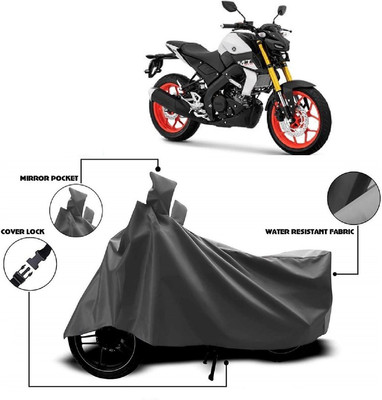 MMSSTAR Waterproof Two Wheeler Cover for Yamaha(MT-15 BS6, Grey)