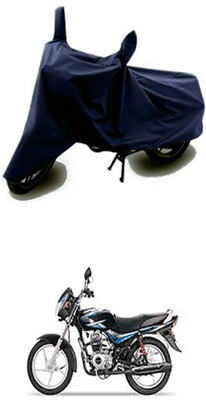 DeepShakshi AUTOMOTIVE Waterproof Two Wheeler Cover for Bajaj(CT100, Blue)