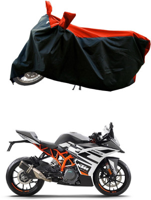 DeepShakshi AUTOMOTIVE Waterproof Two Wheeler Cover for KTM(RC 390 BS6, Red)