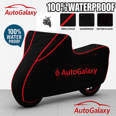 AutoGalaxy Waterproof Two Wheeler Cover for Hero(Maestro Edge, Black)