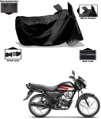 CODOKI Waterproof Two Wheeler Cover for Honda(Dream, Black)