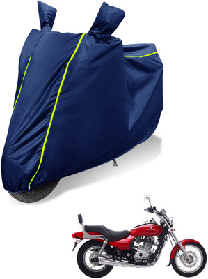 Auto Hub Waterproof Two Wheeler Cover for Bajaj(Avenger 220 DTS-i, Blue)