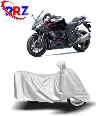 RRZ Waterproof Two Wheeler Cover for Kawasaki(Ninja 1000, White)