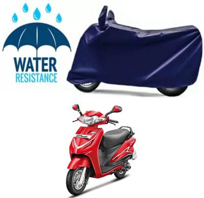 AUTOGARH Two Wheeler Cover for Hero(Duet 125CC, Blue)