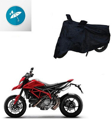 MMSSTAR Waterproof Two Wheeler Cover for Ducati(Hyperstrada, Black)
