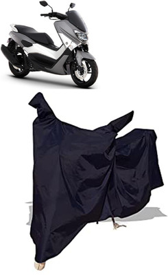 Amexride Two Wheeler Cover for Yamaha(NMax 155, Black)