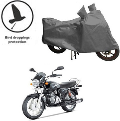 MMSSTAR Waterproof Two Wheeler Cover for Bajaj(Boxer, Grey)