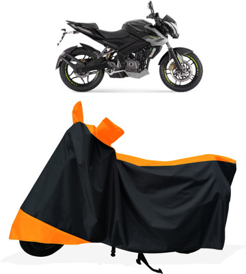Tricway Two Wheeler Cover for Bajaj(Pulsar 200NS FI, Orange)