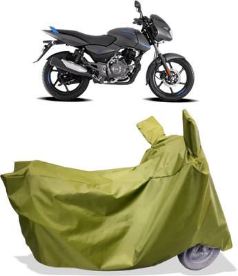 Amexride Two Wheeler Cover for Bajaj(Pulsar 125 Neon, Maroon)