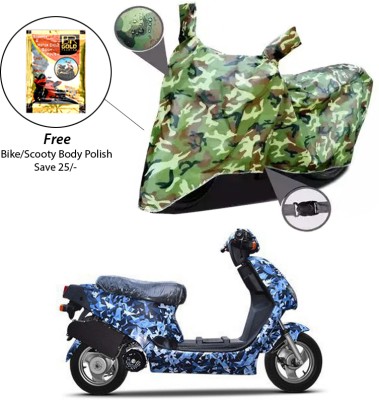 EGAL Two Wheeler Cover for Hero(Electric AXLHE-20, Maroon)