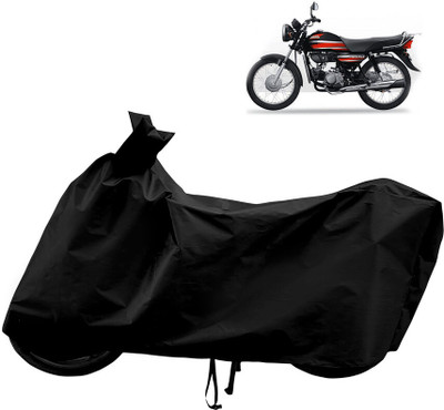 Horseyaart Waterproof Two Wheeler Cover for Hero(CD Dawn, Black)