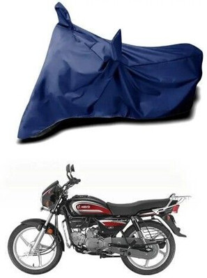 DeepShakshi AUTOMOTIVE Waterproof Two Wheeler Cover for Hero(Splendor Pro, Blue)