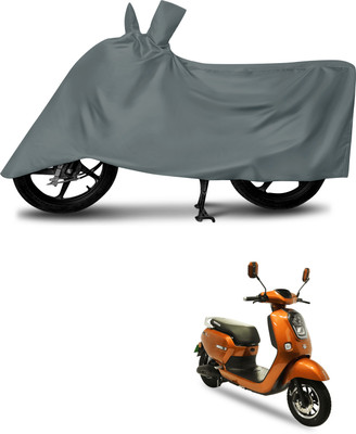 aosis Waterproof Two Wheeler Cover for Okinawa(Lite, Grey)