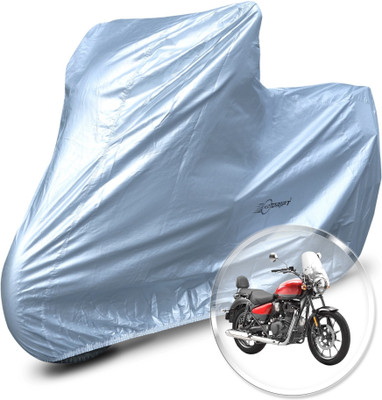 Neodrift Two Wheeler Cover for Royal Enfield(Meteor 350, Silver)