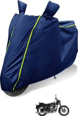 Auto Hub Waterproof Two Wheeler Cover for Mahindra(Stallio, Blue)