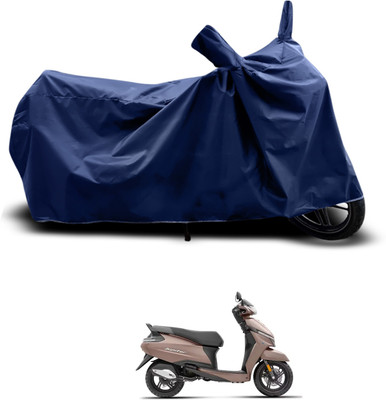 CODOKI Waterproof Two Wheeler Cover for TVS(Jupiter, Blue)