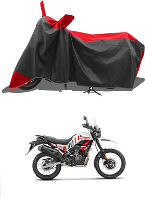 WMIZEXA Waterproof Two Wheeler Cover for Universal For Bike(Red, Black)