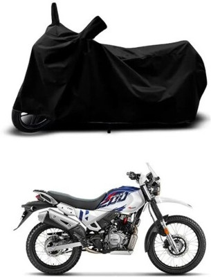 JVBRANGI Waterproof Two Wheeler Cover for Hero(Xpulse 200T, Black)