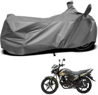 DeepShakshi AUTOMOTIVE Waterproof Two Wheeler Cover for Yamaha(Saluto, Grey)