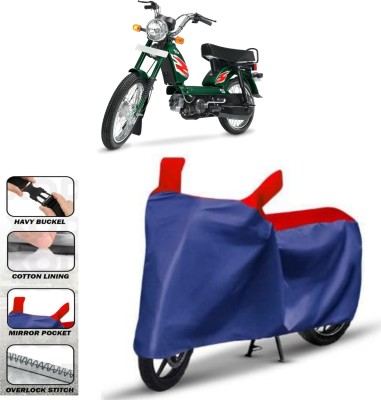 WMIZEXA Two Wheeler Cover for TVS(XL 100, Red)