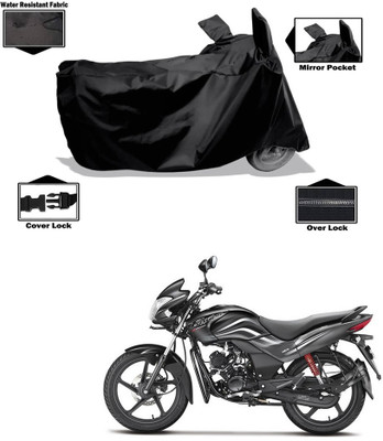 CODOKI Waterproof Two Wheeler Cover for Hero(Passion Xpro, Black)