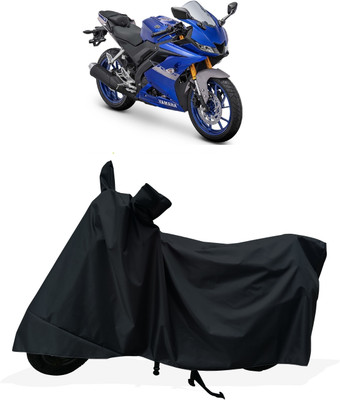 Tricway Two Wheeler Cover for Yamaha(YZF-R15 V3 BS6, Black)