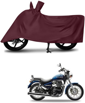 DeepShakshi AUTOMOTIVE Two Wheeler Cover for Royal Enfield(Thunderbird 350, Maroon)