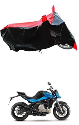 VESMEI Two Wheeler Cover for CFMoto(650 NK BS6, Red)