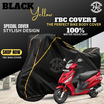 AutoGalaxy Waterproof Two Wheeler Cover for Hero(Maestro, Black)