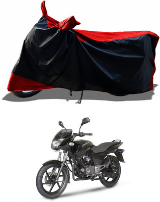 DeepShakshi AUTOMOTIVE Waterproof Two Wheeler Cover for Bajaj(Pulsar 150, Red)