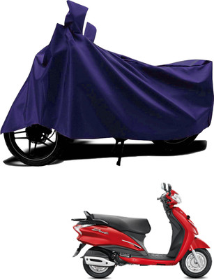 KEDIT Waterproof Two Wheeler Cover for Hero(Duet, Blue)