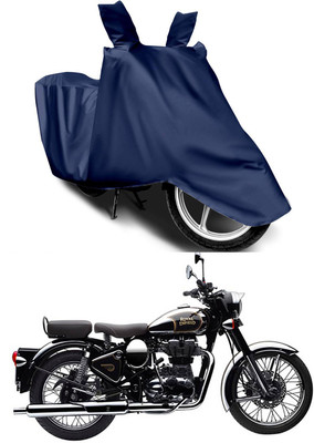 Furious3D Two Wheeler Cover for Royal Enfield(Classic Chrome, Blue)