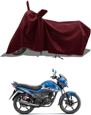 KEDIT Two Wheeler Cover for Honda(Livo, Maroon)