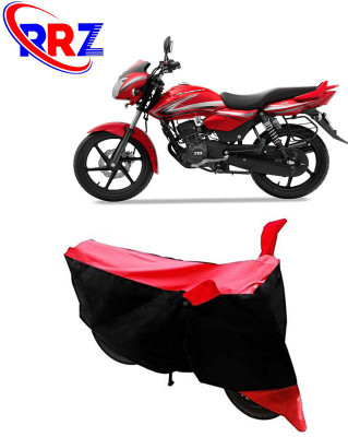 RRZ Waterproof Two Wheeler Cover for TVS(Pheonix, Black, Red)