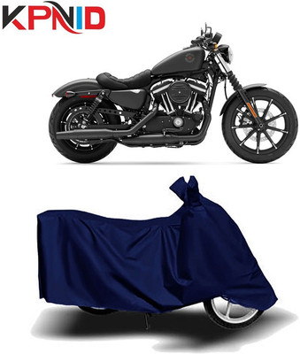 KPNID Waterproof Two Wheeler Cover for Harley Davidson(Iron 883, Blue)