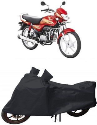 KEDIT Two Wheeler Cover for Hero(HF Deluxe, Black)