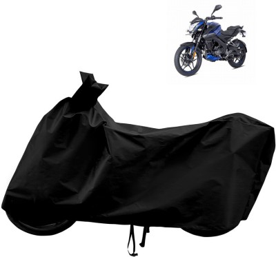 Horseyaart Waterproof Two Wheeler Cover for Bajaj(Pulsar NS-160, Black)