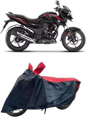 ishika Waterproof Two Wheeler Cover for Honda(CB Shine SP, Red)