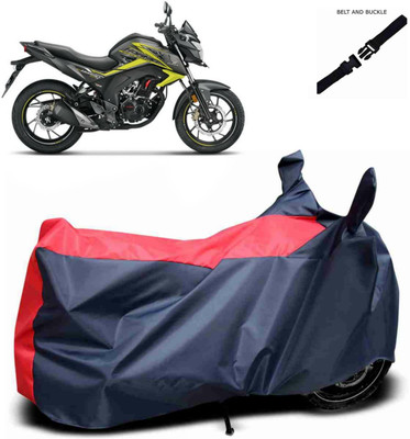ma collections Waterproof Two Wheeler Cover for Honda(Hornet 2.0, Red)