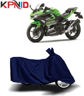 KPIND Waterproof Two Wheeler Cover for Kawasaki(Ninja 400, Blue)