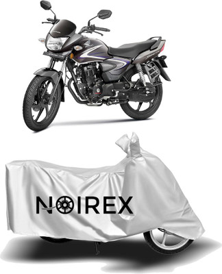 NOIREX Two Wheeler Cover for Honda(CB Shine, Silver)