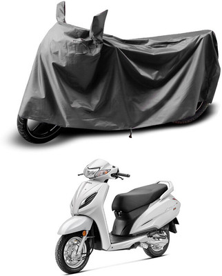 Gali Bazar Waterproof Two Wheeler Cover for Honda(Activa 5G, Grey)