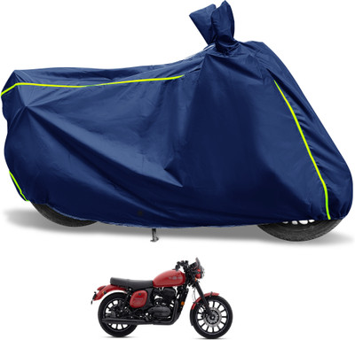 Euro Care Waterproof Two Wheeler Cover for JAWA(42, Blue)