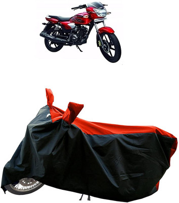 KEDIT Two Wheeler Cover for TVS(Phoenix, Red, Black)