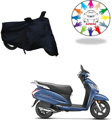 MMSSTAR Waterproof Two Wheeler Cover for Royal Enfield(Classic 350, Black)