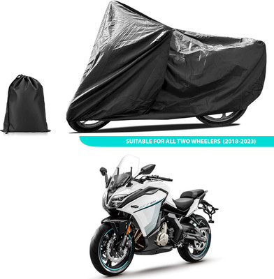 PAGORA Two Wheeler Cover for CFMoto(650GT, Black)