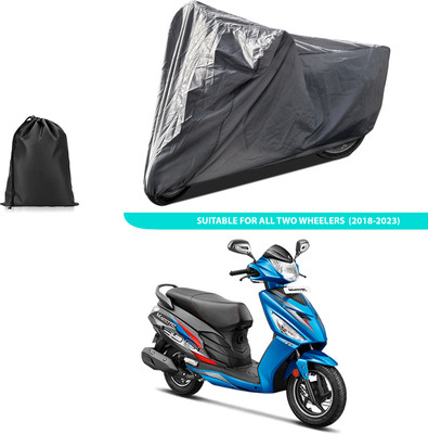 GOSHIV-car and bike accessories Two Wheeler Cover for Hero(Maestro Electric, Grey)