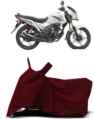 VESMEI Two Wheeler Cover for Honda(CB Shine SP, Red)