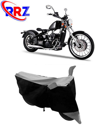 RRZ Waterproof Two Wheeler Cover for FAB Regal Raptor(Bobber 350, Black, Grey)