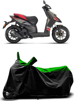 VESMEI Two Wheeler Cover for Aprilia(Shine, Green)